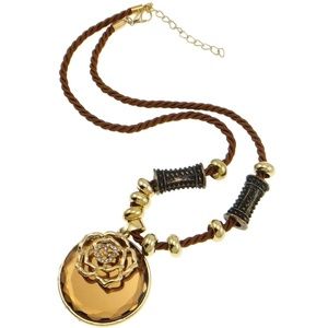 😀 3 for $20 New Boho Crystal Bead Flower Necklace